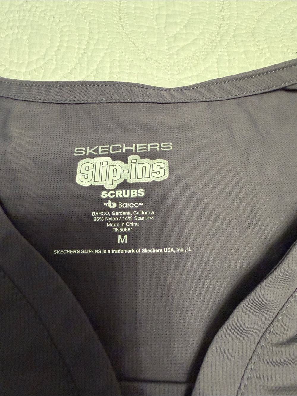 Skechers Slip-Ins Scrubs Set in Dark Gray - Picture 8 of 9